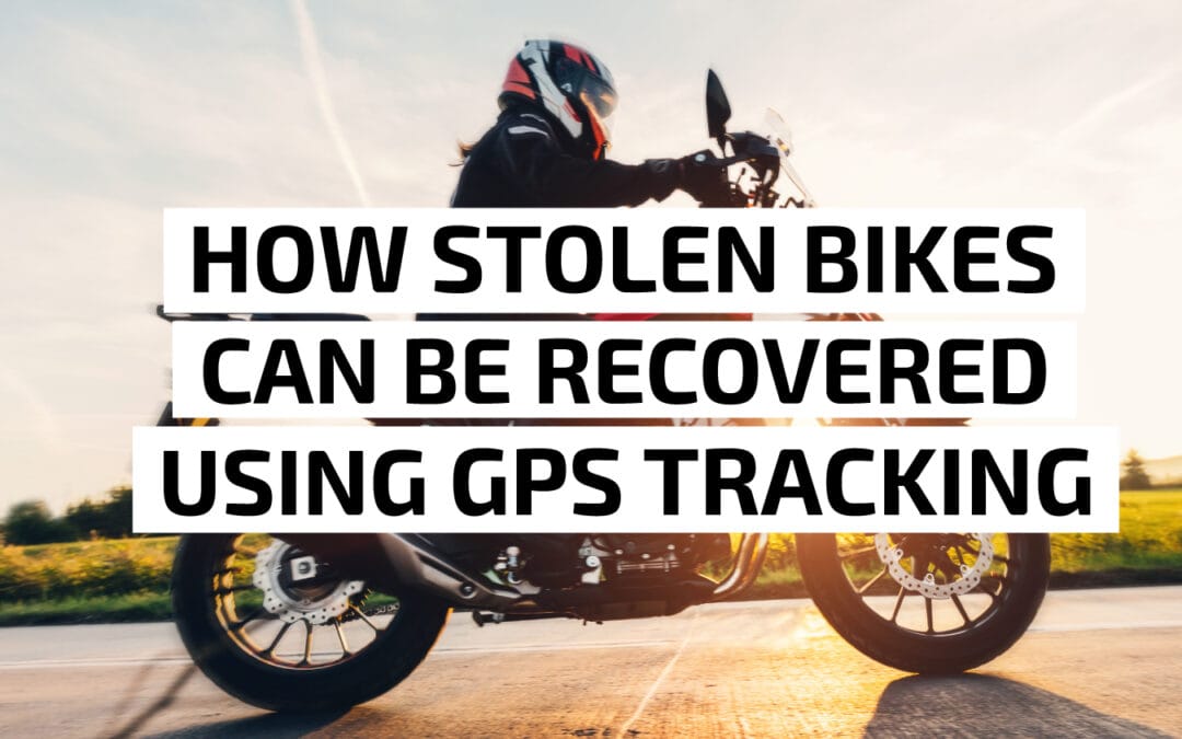 How stolen bikes can be recovered using GPS tracking